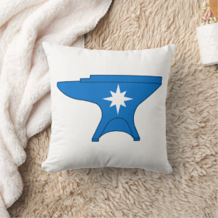Shire of Eisental Populace Abzeichen Throw Kissen