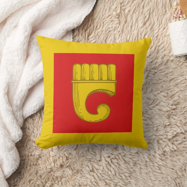 Shire of Hornwood Populace Abzeichen Throw Kissen (Decke)