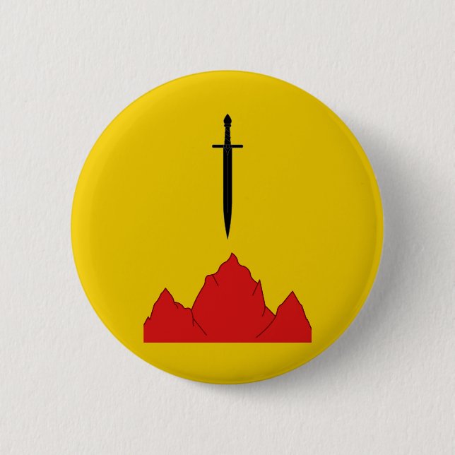Shire of Isenfir Populace Abzeichen Button (Vorderseite)