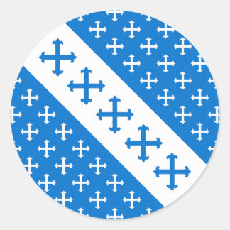 Shire of Nahrun Kabirun Populace Badge Classic Rou Runder Aufkleber