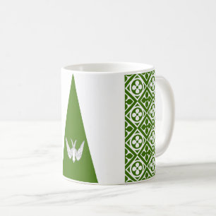 Shire of Nant Y Derwyddon Populace Abzeichen Kaffeetasse