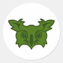 Shire of Owlshrest Populace Abzeichen Runder Aufkleber