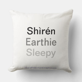 Shiren Earthie Sleepy Kissen