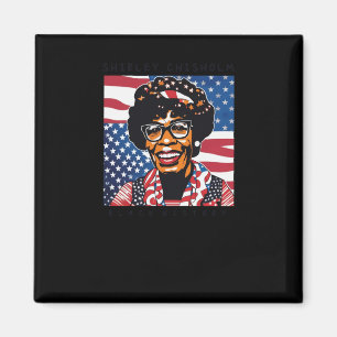 Shirley Chisholm Black History Money Sticker Magnet
