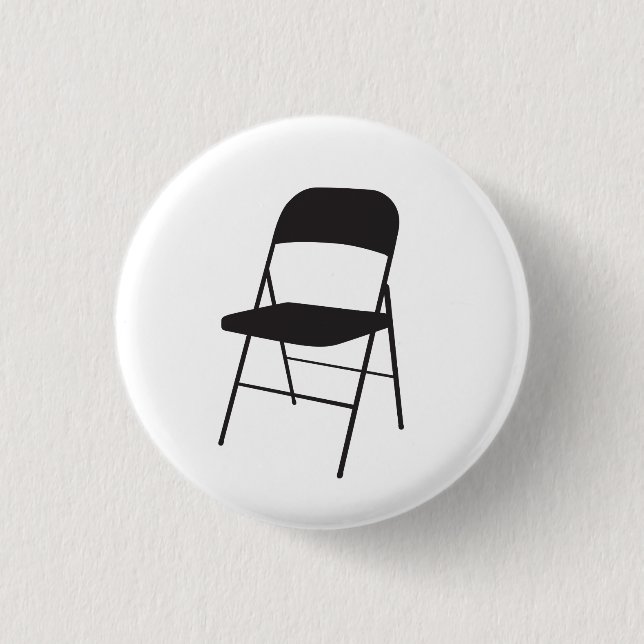 Shirley Chisholm Folding Chair Button (Vorderseite)