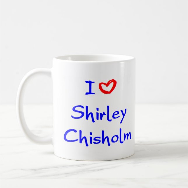 Shirley Chisholm Kaffeetasse (Links)