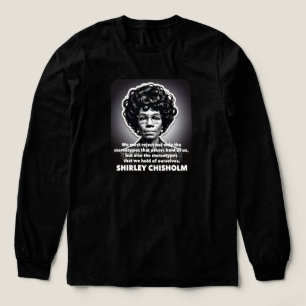 Shirley Chisholm Zitat Black Lives Matter  Tri-Blend Shirt