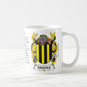 Shirley, Geschichte, Bedeutung und die Kaffeetasse