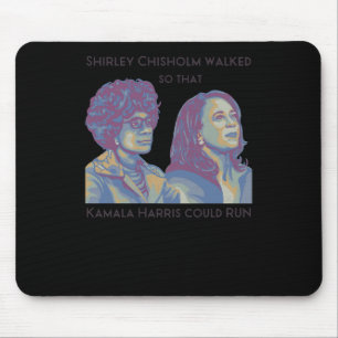 Shirley ging so, dass Kamala Portrait laufen konnt Mousepad