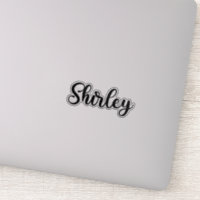 Shirley Name - Handgeschriebene Kalligrafie