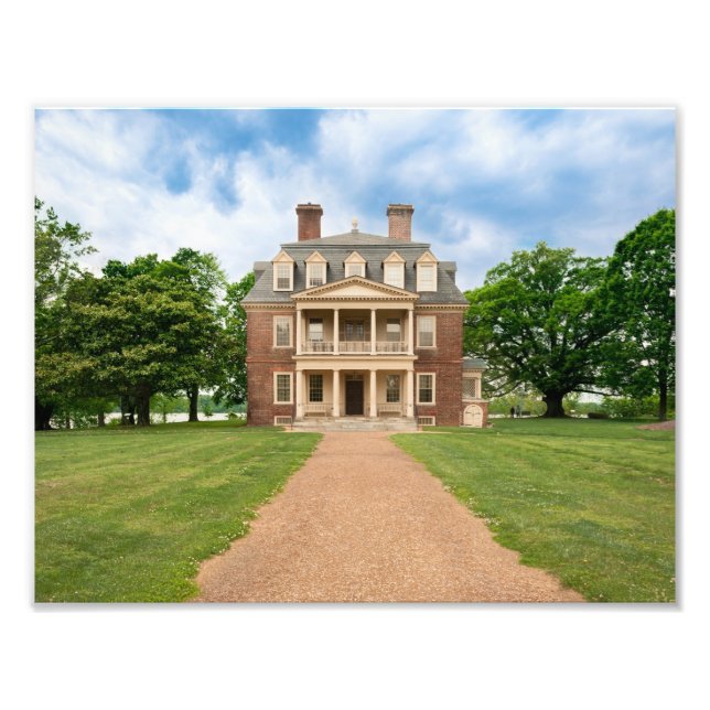 Shirley Plantation - Great House Fotodruck (Vorne)