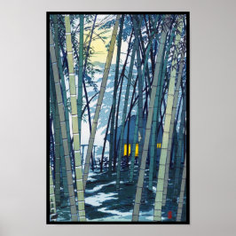 Shiro Kasamatsu Bamboo im Frühsommer Kunst Poster