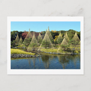 Shirotori-Gärten von Nagoya, Japan Postkarte