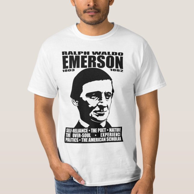 Shirt 1 Ralph Waldo Emerson (Vorderseite)