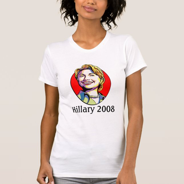 Shirt 2008 Hillary Clinton (Vorderseite)