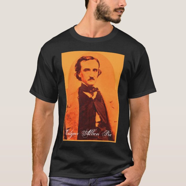 Shirt 5 Edgar Allan Poe (Vorderseite)