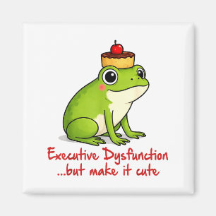 Shirt Adhs Frosch Exekutivfunktionsstörung Aber Magnet