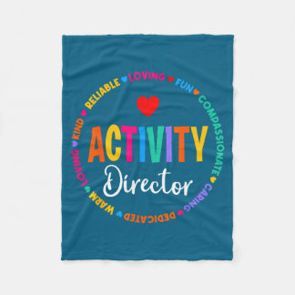 Shirt Aktivitätsdirektor Aktivitätsprofis Wir Fleecedecke