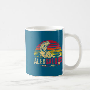 Shirt Alex Saurus Dinosaur Rex Name Kaffeetasse
