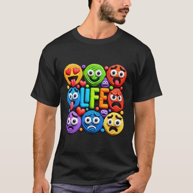 Shirt-Aufkleber für Psychotherapie T-Shirt (Vorderseite)