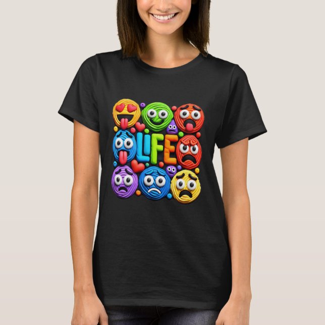 Shirt-Aufkleber für Psychotherapie T-Shirt (Vorderseite)