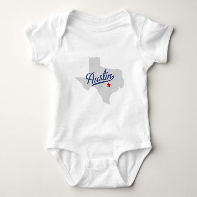 Shirt Austins Texas TX (Vorderseite)