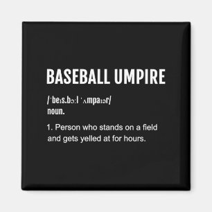 Shirt Baseball Schiedsrichter Definition 2 Magnet