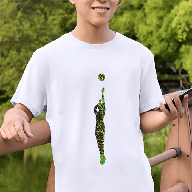 Shirt Basketball Street Art Silhouette Basketball (Von Creator hochgeladen)