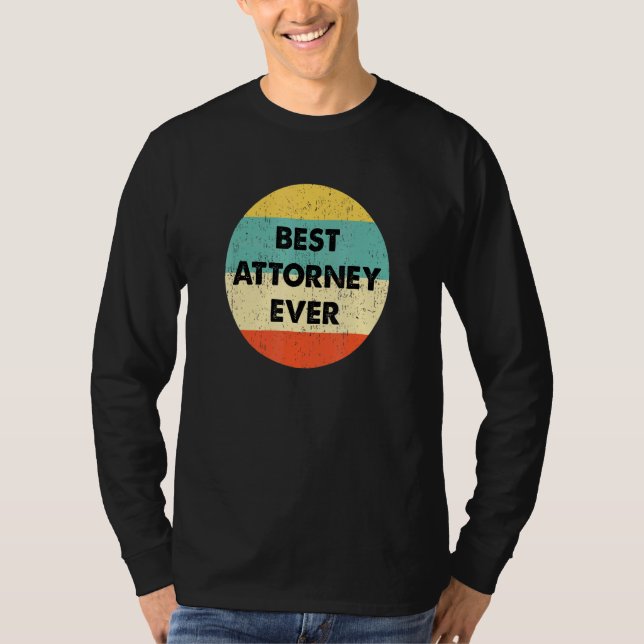 Shirt Bester Anwalt je (Vorderseite)