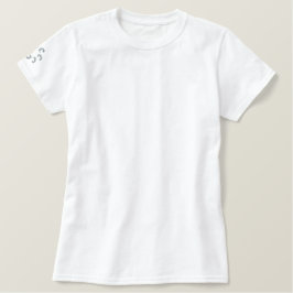 Shirt bestickte Frauen Blume Design