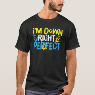Shirt-Bewusstsein für Kinder am Welt-Down-Syndrom T-Shirt