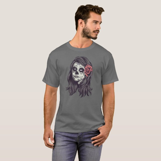 Shirt Boo-tiful Dia de Los Muertos Party | (Vorne ganz)