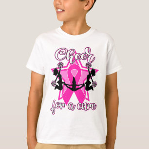 Shirt Brustkrebs rosa Ribbon Cheerleader