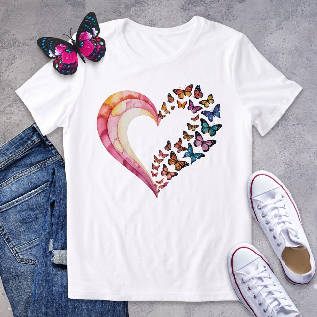 Shirt Butterfly Herz (Von Creator hochgeladen)
