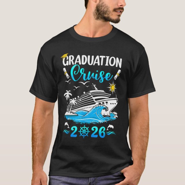 Shirt Class Graduation Cruise Senior Graduates (Vorderseite)