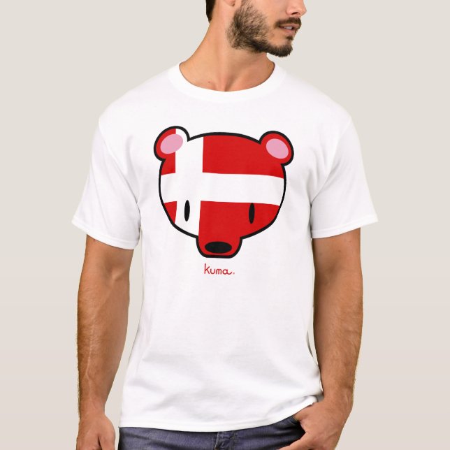 Shirt Dänemarks KumaChan (Vorderseite)