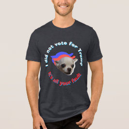 Shirt der Abstimmung
