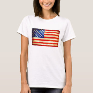 Shirt der amerikanischen Flagge für den 4. Juli -