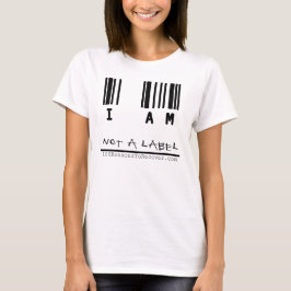 Shirt - der Aufkleber der weißen Frauen