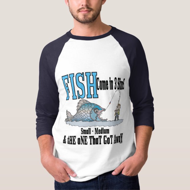 Shirt der Fischerei Spaß Fischerei Fischfang 3 Grö (Vorderseite)