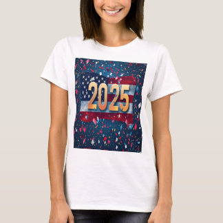 SHIRT DER FRAU USA GLÜCKLICH NEUES JAHR