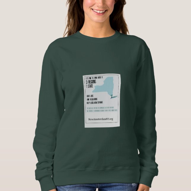 Shirt der Frauen der Verteilungs-NYS (Vorderseite)