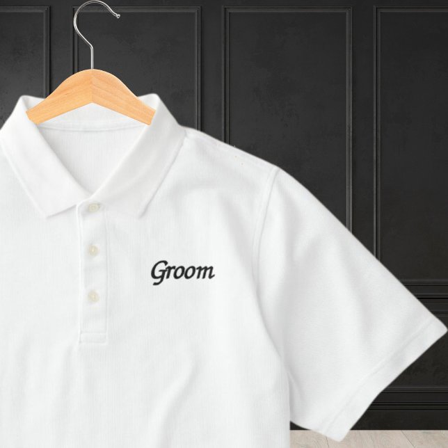 Shirt der Hochzeitsgruppe - Groom (Von Creator hochgeladen)