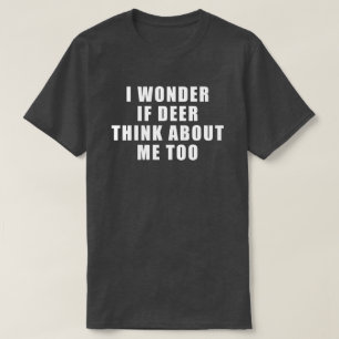 Shirt der männlichen und Unglaublich witzig Hirsc
