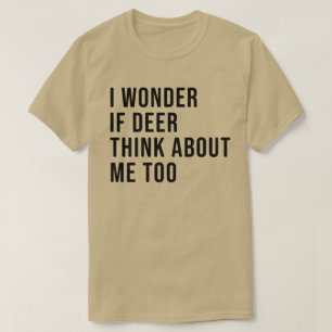 Shirt der männlichen und Unglaublich witzig Hirsc