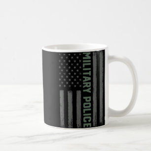 Shirt der Militärpolizei - Amerikanische Flagge Kaffeetasse