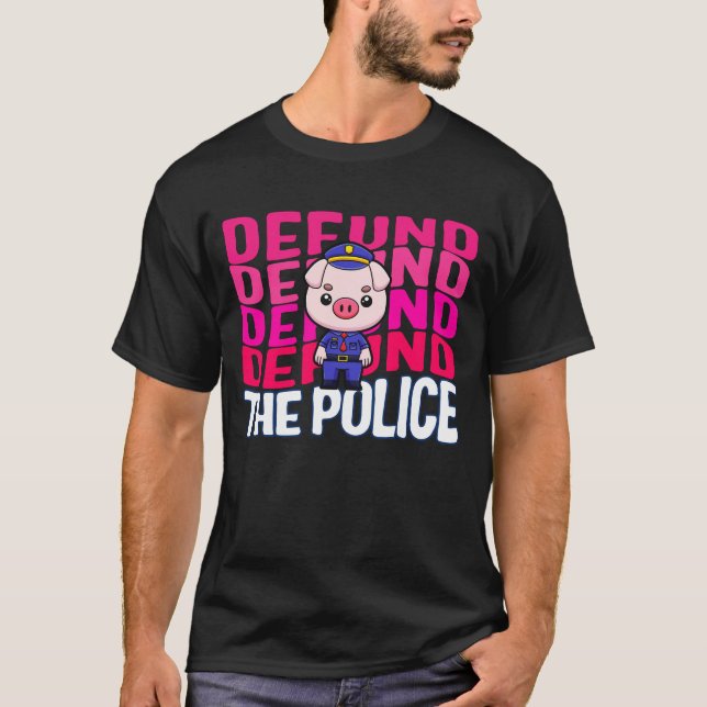 Shirt der Polizei, Polizisten verweigern das T-Shi (Vorderseite)