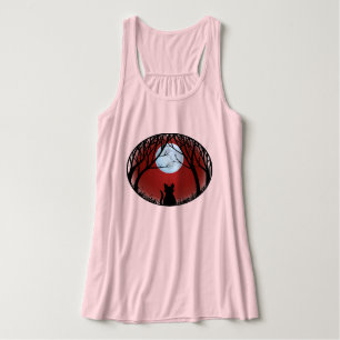 Shirt der schwarzen Katze Fett-Katze-Lady-Spitze