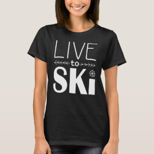 Shirt der Ski-Frauen
