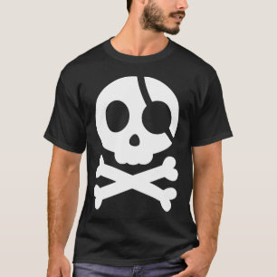 Shirt der Skull- und Kreuzknochen
